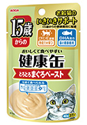 15歳からの健康缶パウチ とろとろまぐろペースト