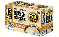 15歳からの健康缶6Ｐ とろとろペースト ささみとまぐろ