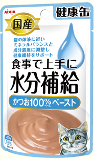 健康缶パウチ 食事で上手に水分補給「かつおペースト」