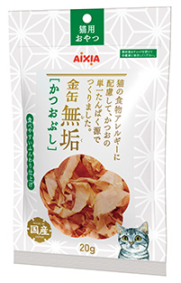金缶無垢「かつおぶし」＜猫用おやつ＞